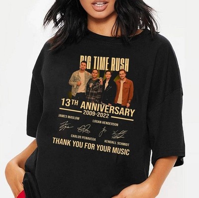 13th Anniversary Big Time Rush 2009 - 2022 Pop Band Thank You For Your Music Uni
