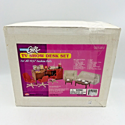 VTG Forever Girl TV Show Desk Doll Furniture Only ES Toys Sized for Barbie READ