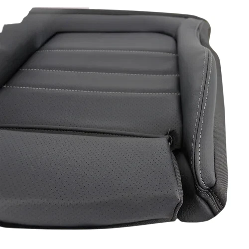 Cubierta de asiento de vinilo negra para Mercedes Benz C250 C300 2015-2023 Foto 2 de 3