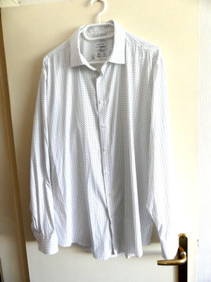 Herren Lang arm Hemd von Seidensticker Gr. 2 XL 45 Slim