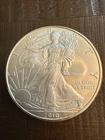 2010 1 Oz Silver American Eagle (Brilliant Uncirculated) .999 Silver.
