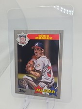 2022 Topps Series 2 - 1987 Topps All-Star Baseball Greg Maddux #87AS-16 Black...