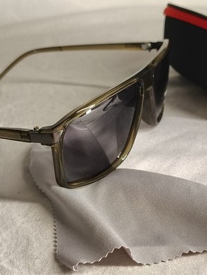 EDDIE BAUER Black Polarized Sunglasses 140MM - EB34233P Grilamid TR9 w/Pouch