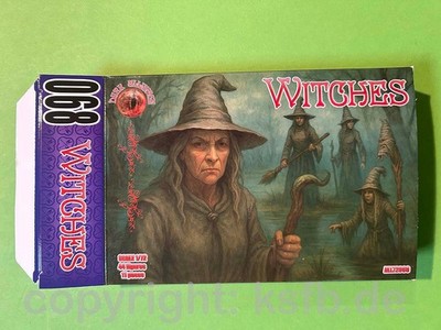 MEGA NEU 1:72 Alliance #068 Mittelalter Sagen etc Hexen Witches Grimhilde Besen