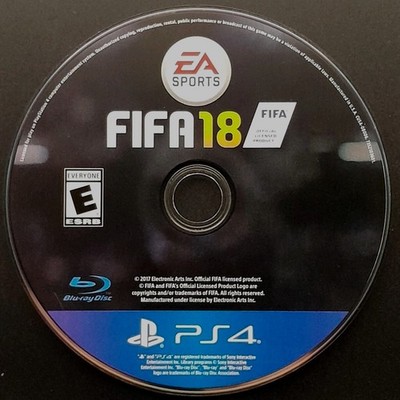 FIFA 18 - PlayStation 4   PS4 - Disc Only - Resurfaced/Tested