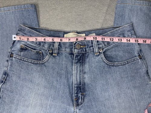 Crossroads Straight Leg Faded Damen Jeans Gr. 10 100% Baumwolle, Distressed - Bild 5 von 9