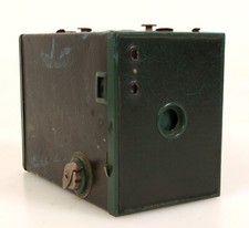 Art Deco Brownie No. 2 Model F Green Box Camera
