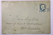 1879 Star Duplex on Odd Fellows Rule Book / #156 - L38219