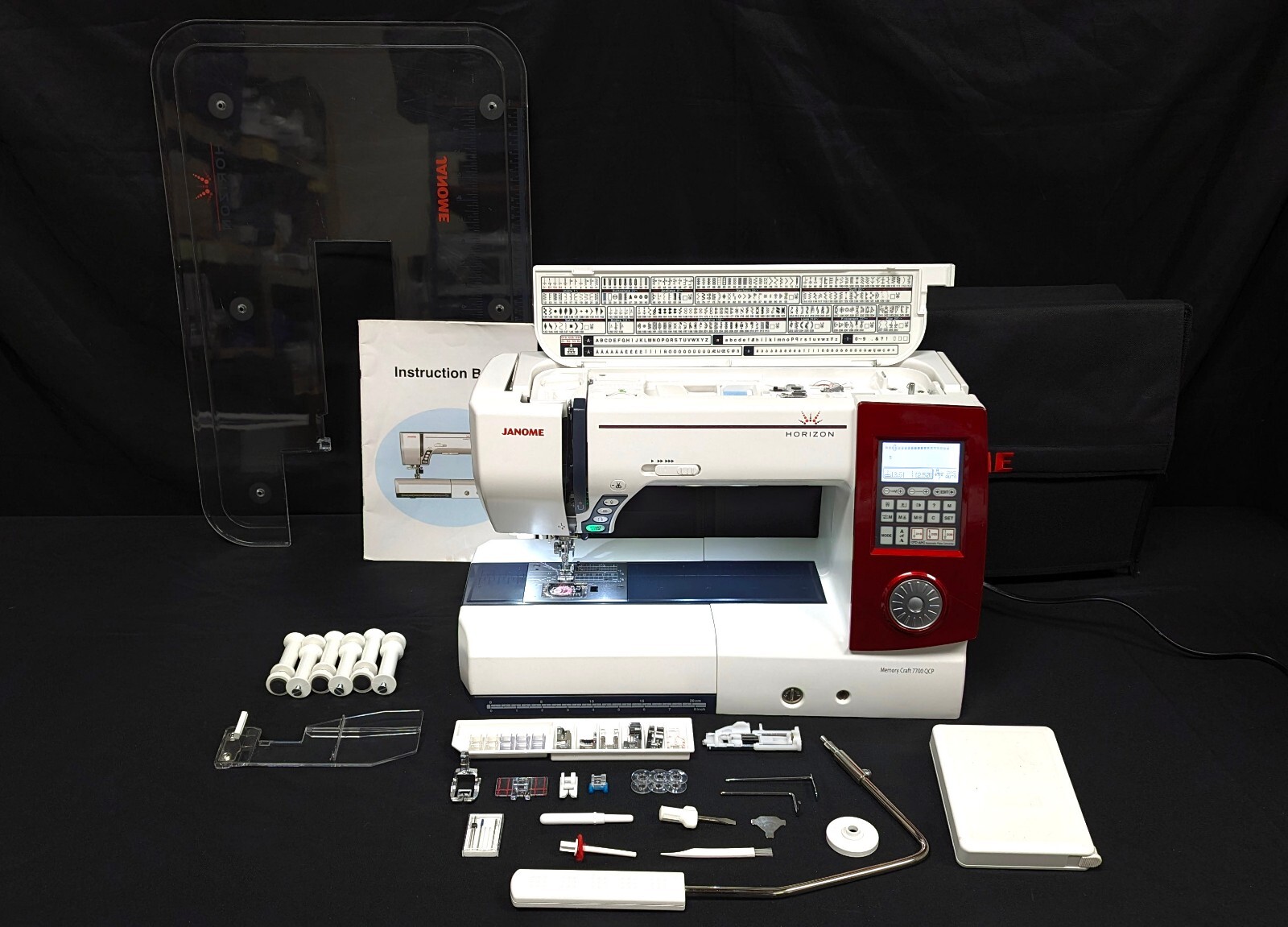 Janome Horizon Memory Craft 7700QCP Sewing & Quilting Machine