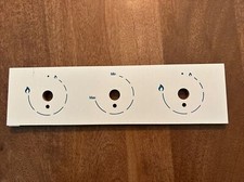 Member  s Mark Deluxe Wooden Kitchen Playcenter Parts STOVE KNOB FACE ONLY