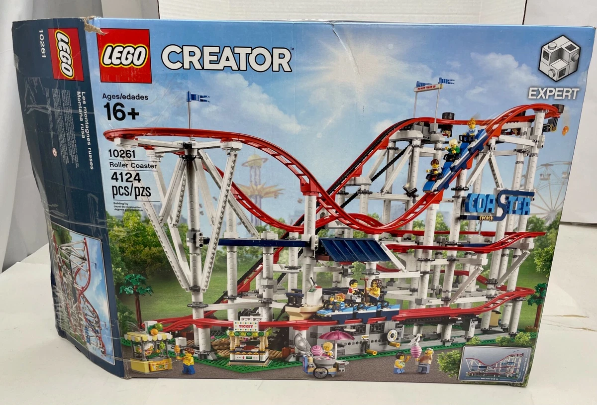 barndom tynd radioaktivitet Lego Creator Roller coaster 10261 Open Box Complete Retired Set Sealed Bags  | eBay