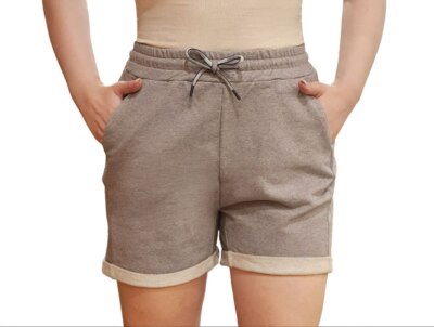 LNDR Women's Grey Marl Brisk Track Short #JS790 NWT Australia