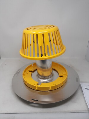 Portals Plus 66161 Reroof Drain Premier Seal Aluminum Dome 4''
