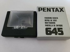 Pentax 645 Split Image Microprism Matte Focusing Screen UC-21 w/ Case  Box