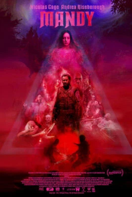 Mandy Art Poster 30X20 2018 Nicolas Cage Movie Film From USA