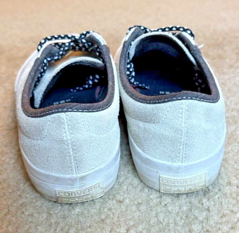 SAOLA Scarpe Converse Converse Crimson Suede OX Uomo Taglia 8.5 Avorio 153469C