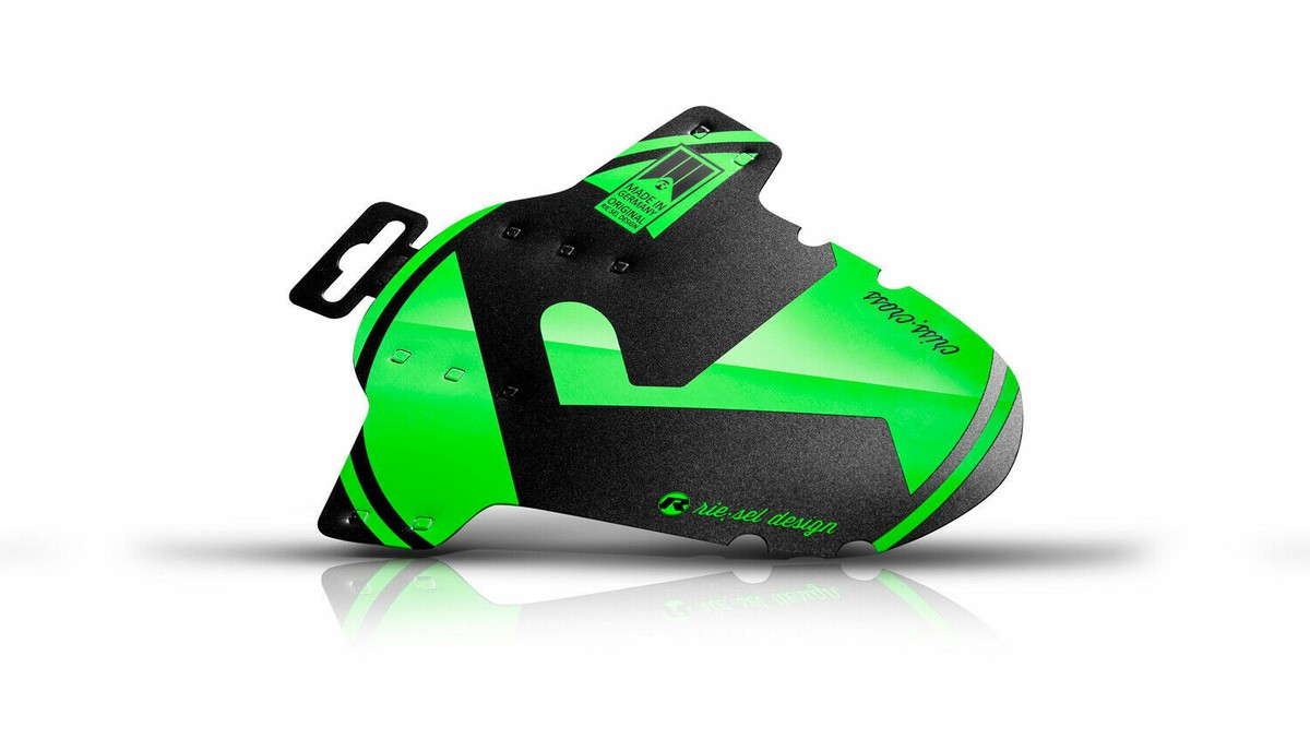 Front Mudguard Criss Cross Cyclo Bike Green LabelRie Sel UK
