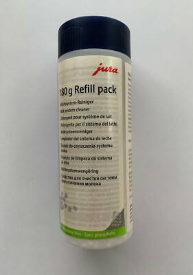 1 x Jura 24212 Milchsystemreiniger 180g Nachfüller - Mini-Tabs  1 er Pack