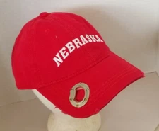 Nebraska "Cornhusker State" Red Cap / Hat W Bottle Opener