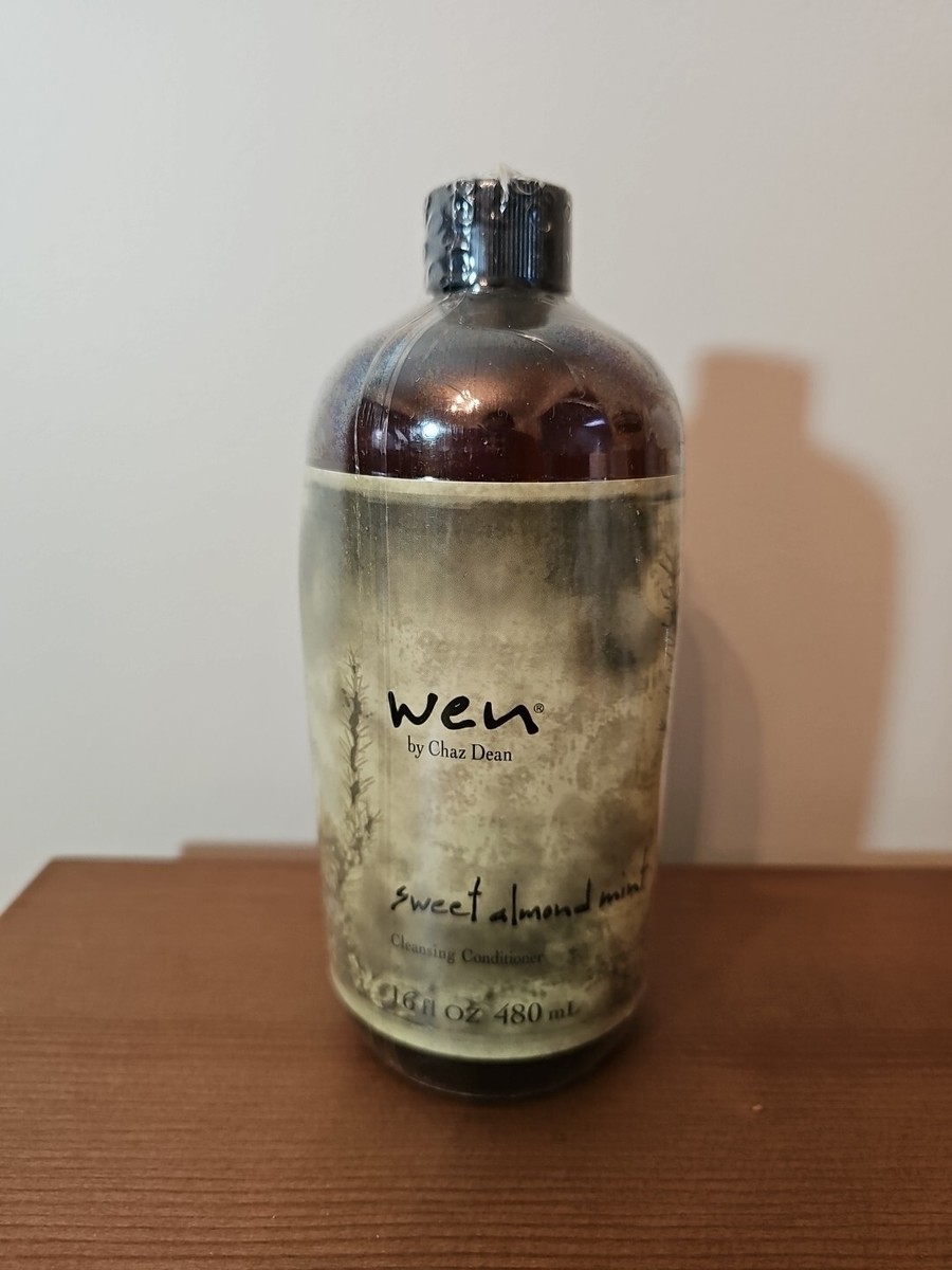 WEN by Chaz Dean Sweet Almond Mint Cleansing Conditioner 16 Oz New
