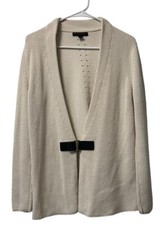 Banana Republic Women Knit Open Front Cardigan Sweater Size Small Career Belted