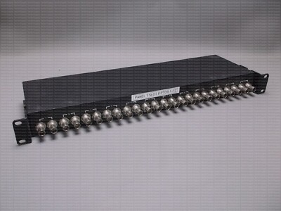 23A67 LUCENT TECHNOLOGIES PSAX 75PP12, 12-PORT BNC PATCH PANEL