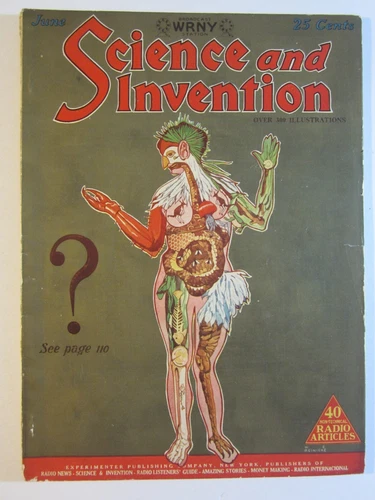 Science and Invention v.15 #2, June 1927 VG/FN Metropolis Movie Article! Rare!