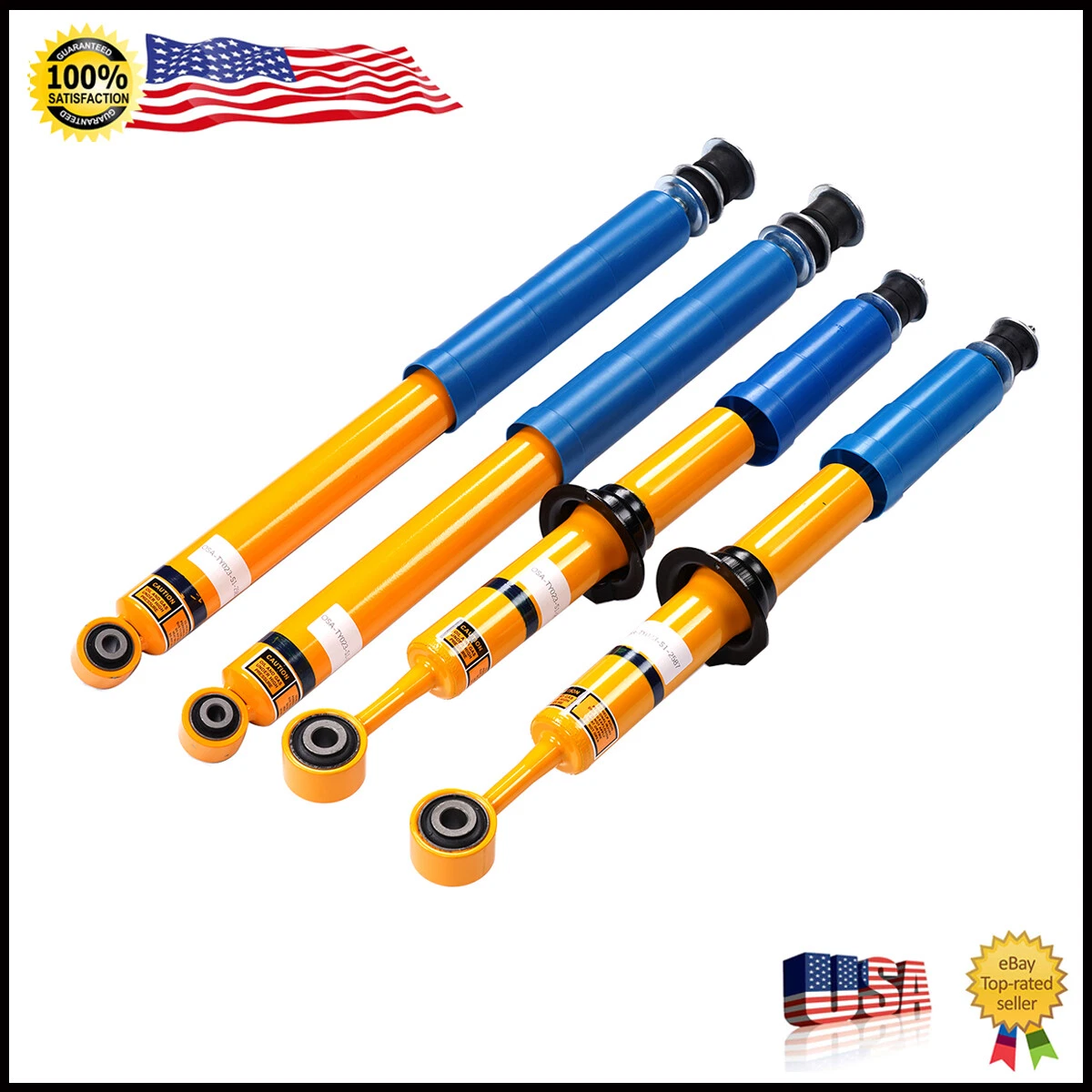4X Front + Rear Shock Struts for Toyota Tundra 2007-2021 48530 