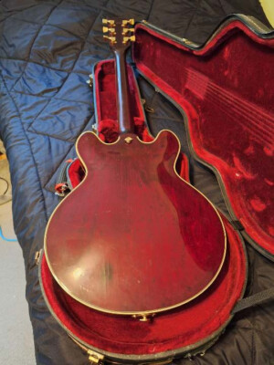 Gibson ES-345 TD Wine Red Semi-Hollow Body Electric Guitar 