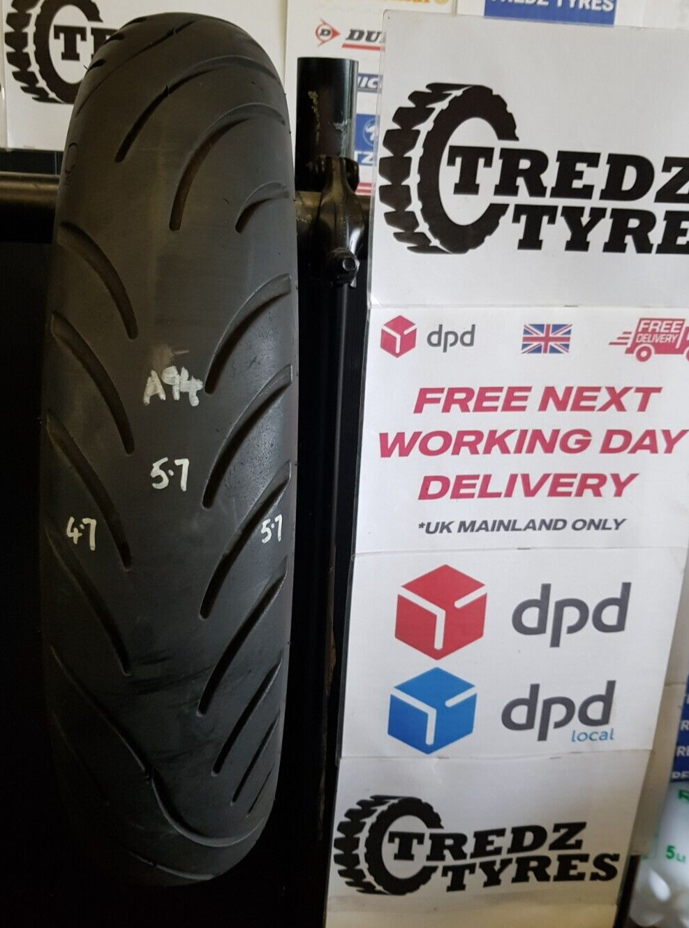 Avon VenomX MT90B16MC Motorcycle Tyre Partworn A94 eBay