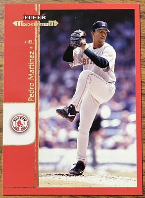 Pedro Martinez 2002 Fleer Maximum Card #23 Boston Red Sox MLB HOF