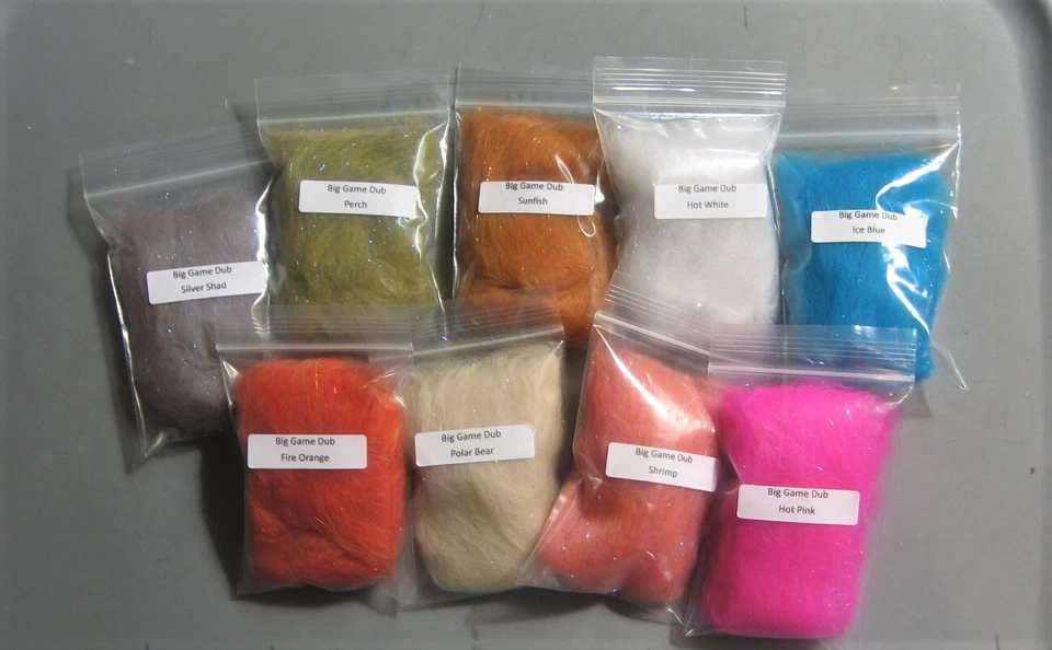 Big Game Dub-Laser dub, Bruiser dub-24 colors available-Combine shipping