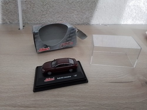 Micro Voiture Miniature Shelby AC Cobra 1965 Bleue Schuco 1/87 - Die-cast Métal En Boîte Collection