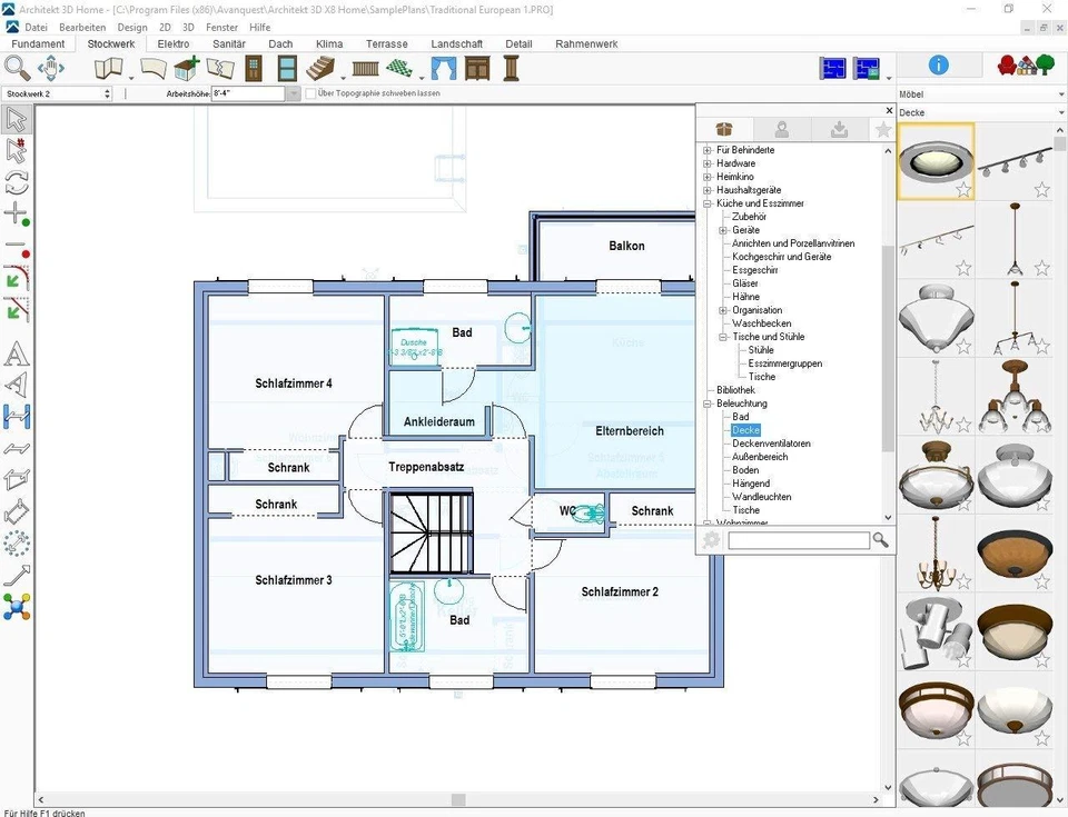 Avanquest Architekt 3D X8 Home Planungssoftware Eigenheim - Bild 2 von 4