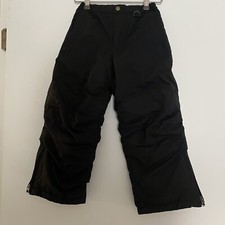 Lands End Kids boys snow pants size 6 black