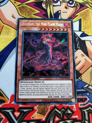 Dogoran, the Mad Flame Kaiju sgx2-enc08 1st Edition (NEW) Secret Rare Yu-Gi-Oh! | eBay Dogoran, the Mad Flame Kaiju sgx2-enc08 1st Edition (NEW) Secret Rare Yu-Gi-Oh! | eBay