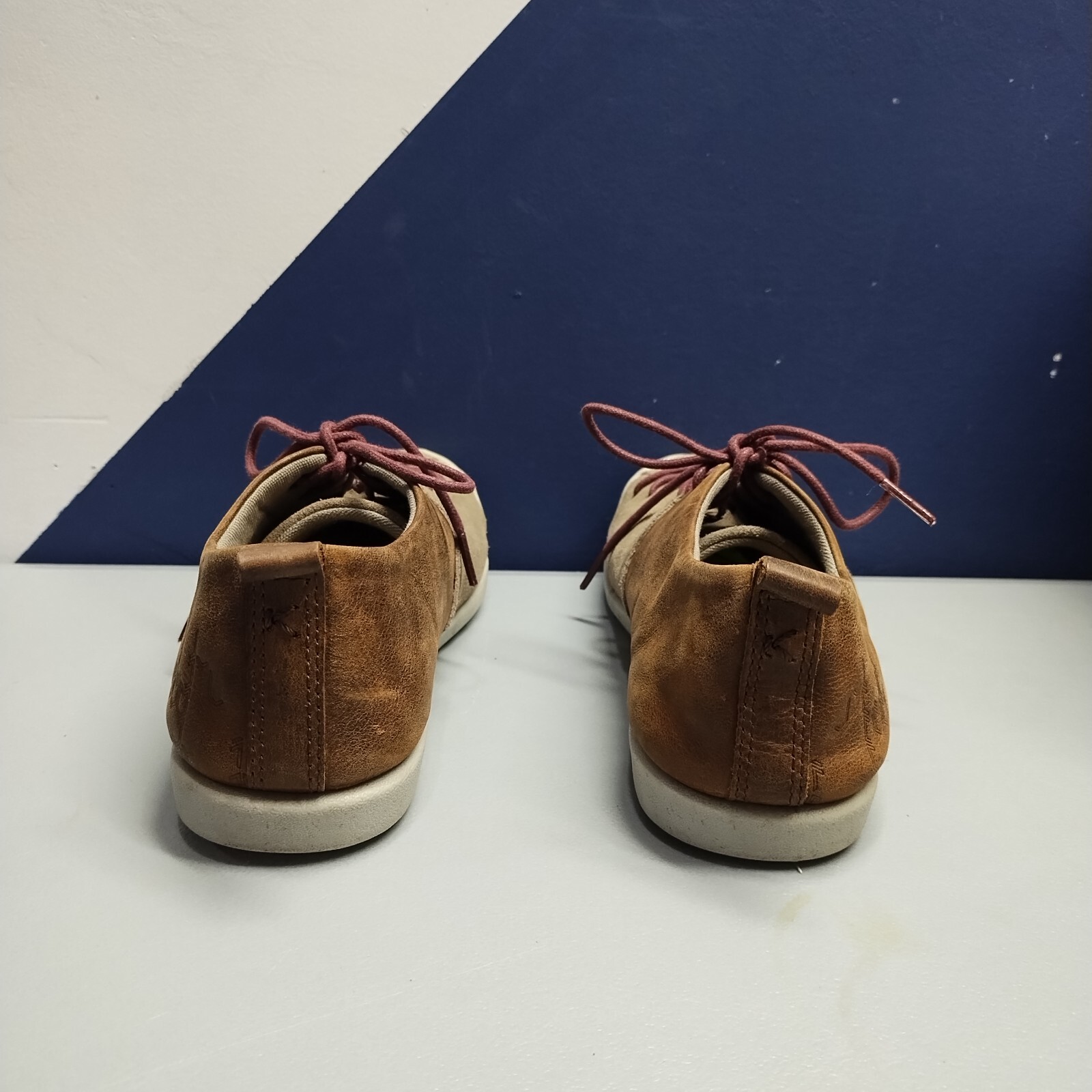 Scarpe sneakers KEEN taglio basso donna taglia 6 5 multi pelle scamosciata stringate 1015072