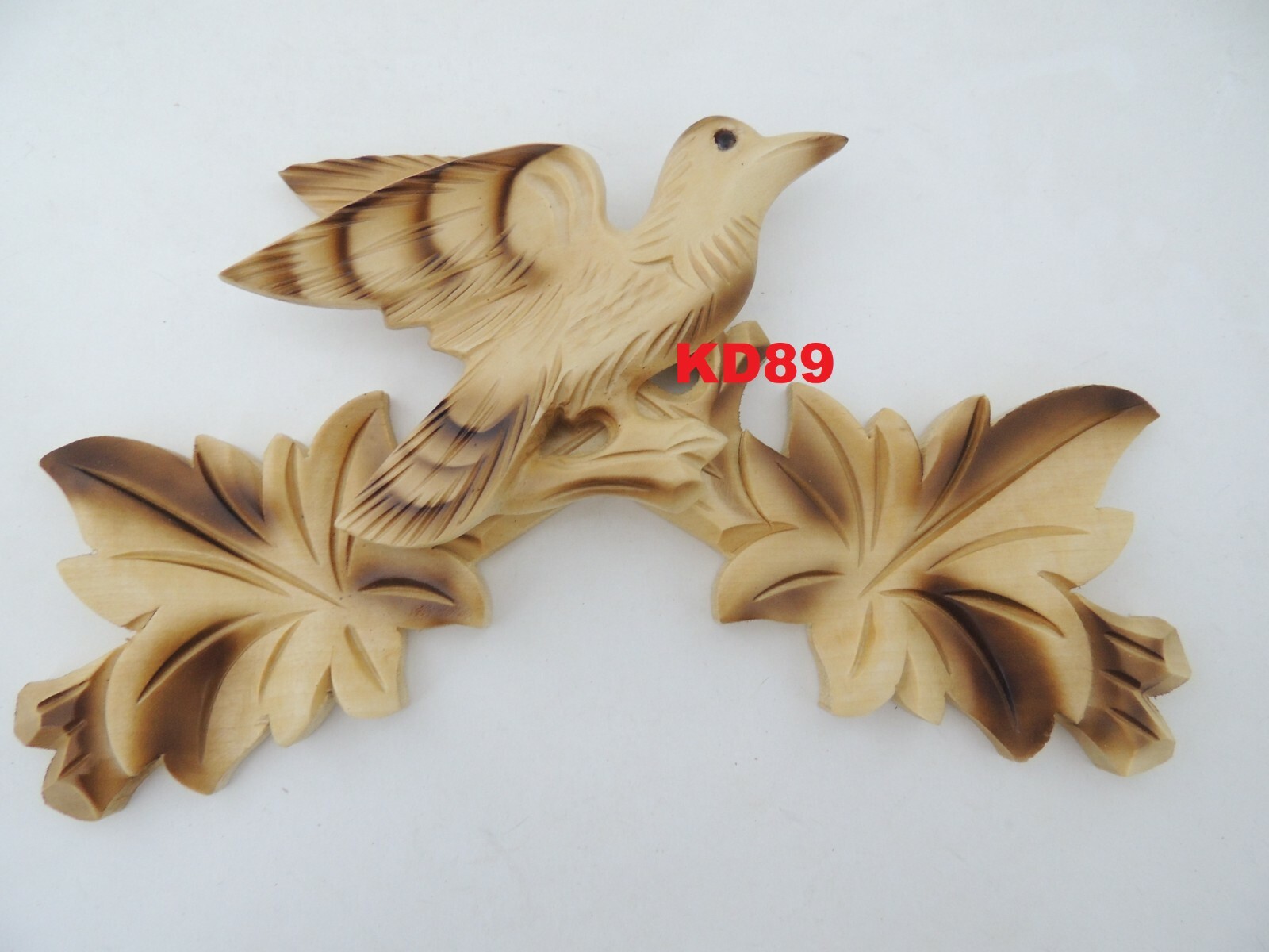 Fronton oiseau pour coucou forêt noire cassé réparation ornement 170mm