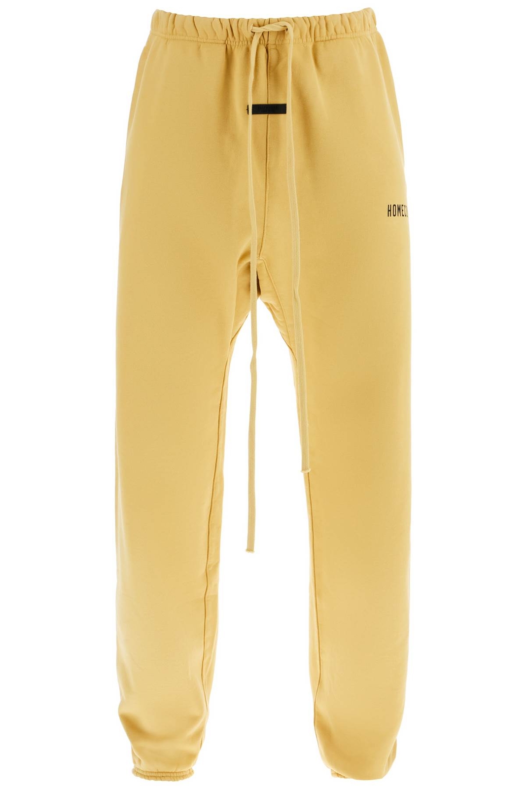 Fear of God Essentials Men's Yellow Fleece Joggers Size L 130BT244453F A0002-image