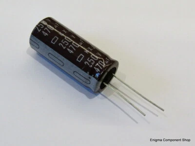470uF 250V Radial Electrolytic Capacitor. UK Seller - Fast Dispatch.