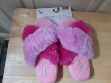 Sincerely Jules Woman's Slide Slippers Size S/M 5-8 NEW WITH TAGS
