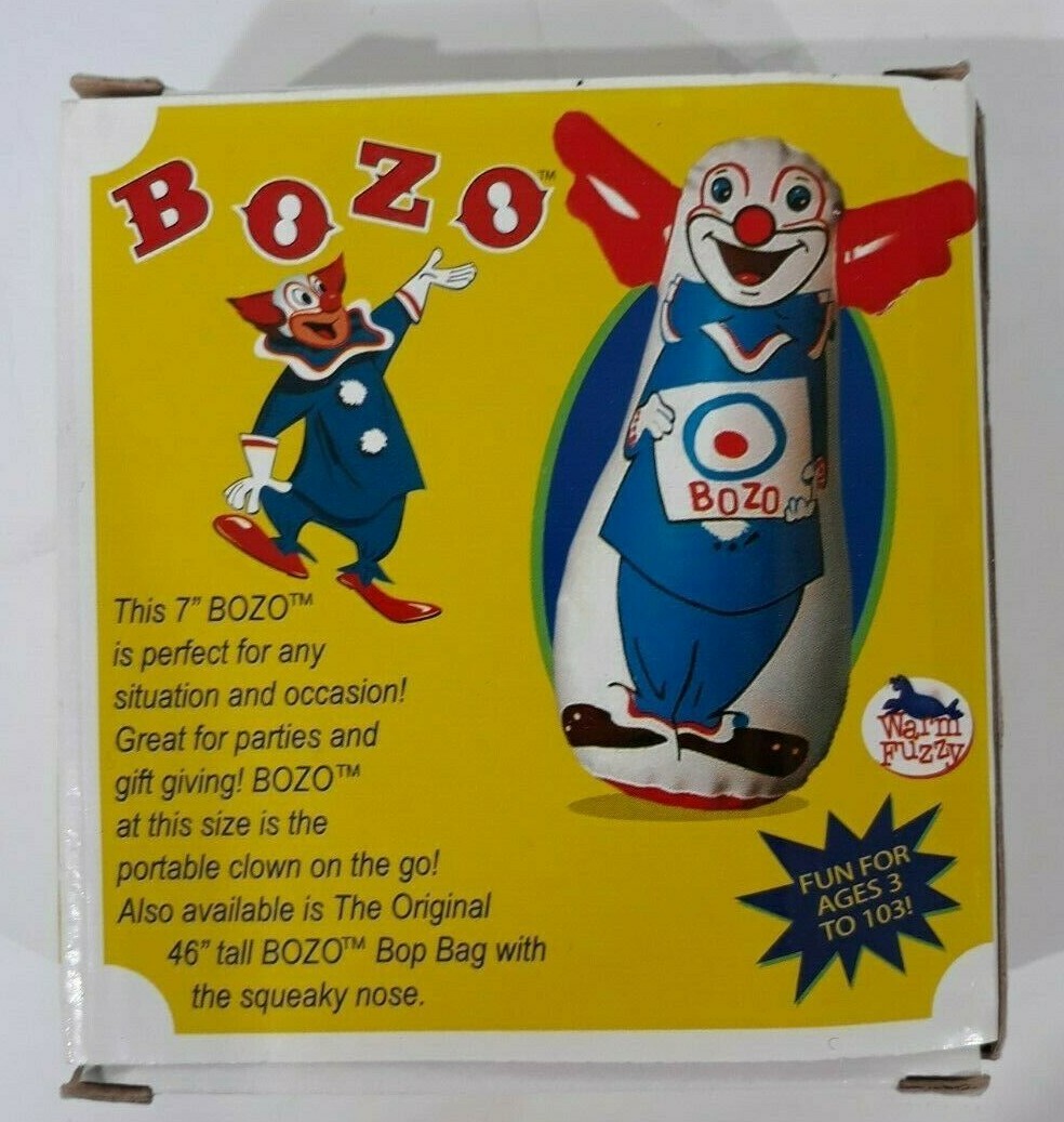 bozo the clown bop bag