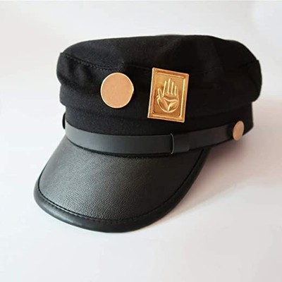 BIZZARRE AVVENTURE DI JOJO 3 Jotaro Kujo Cappello Nero Costume Anime  Cosplay Giappone | eBay