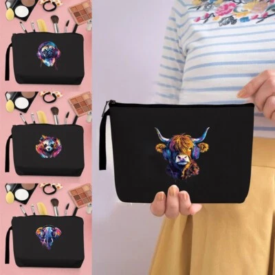 FASHION Große Kosmetik Make-up Reise Kulturbeutel Tragbar Etui Organizer Handtasche in UK