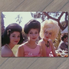 Art Print Women Large Big Hair Bouffant Haircut 70s Vibe 1970s Amusement Park