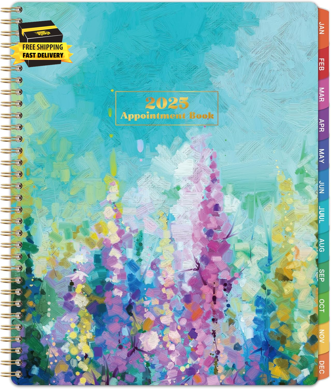 2025 Appointment Book - Weekly Appointment Book 2025, Jan. 2025 - Dec. 2025, 9