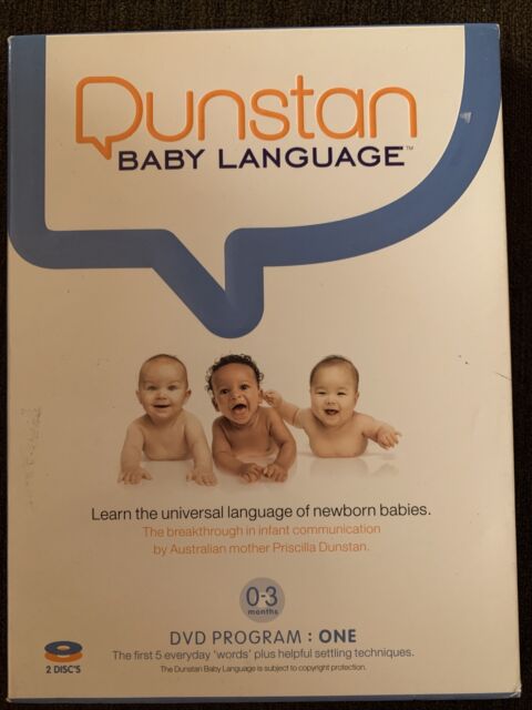 Dunston Baby Language (2-Discs DVD & Booklet) Programme 0-3 Months FREE UK POST