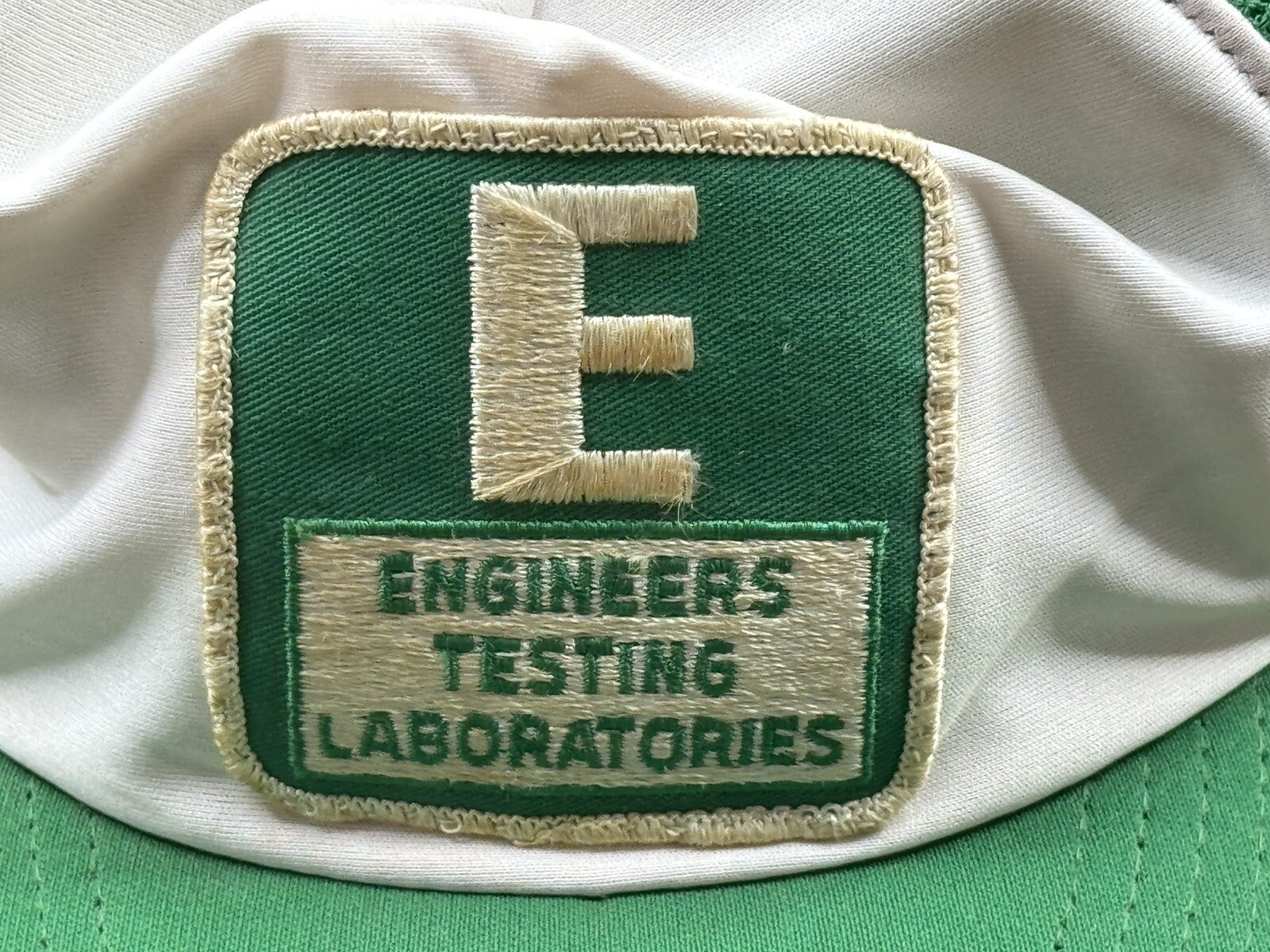 vintage engineers testing laboratories Trucker sn… - image 9