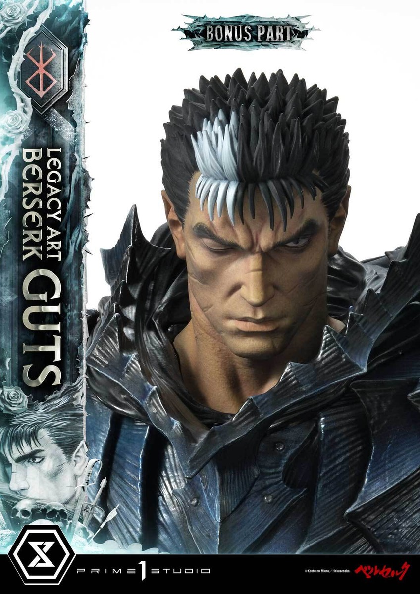 Prime 1 Studio LABR-01S Legacy Art Berserk Guts Statue With Bonus