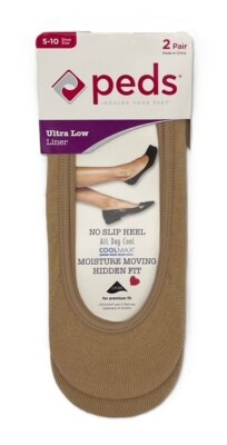 #ad #ad PEDS Women#x27;s Classic Ultra Low Liner Nude women#x27;s Shoe Size: 5 10 $8.97